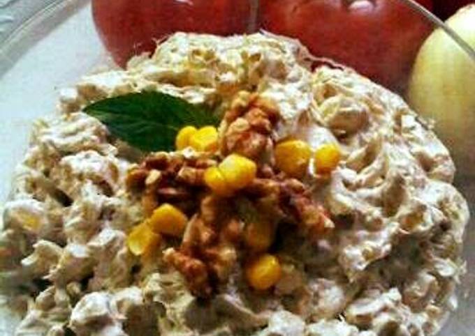 Recipe of Super Quick Homemade Toasted Walnut and Corn Dip