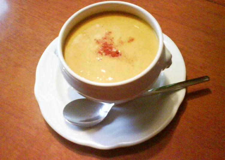 Recipe of Super Quick Homemade Spicy Kabocha Squash Soup