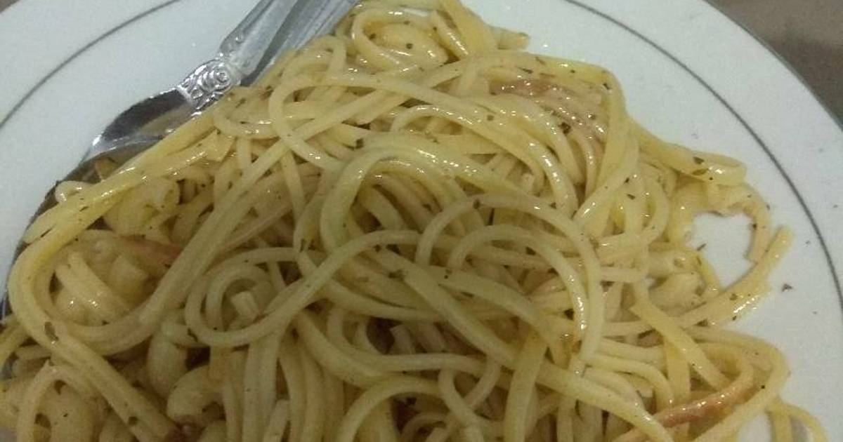 Resep Plain Spaghetti Aglio e Olio ala Anak Kos oleh Vita Levina Cookpad