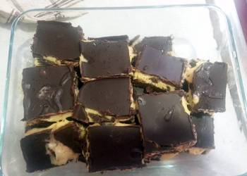 Latest Recipe MINT CHOCOLATE NANAIMO BARS NUT  DYE FREE Delicious Simple