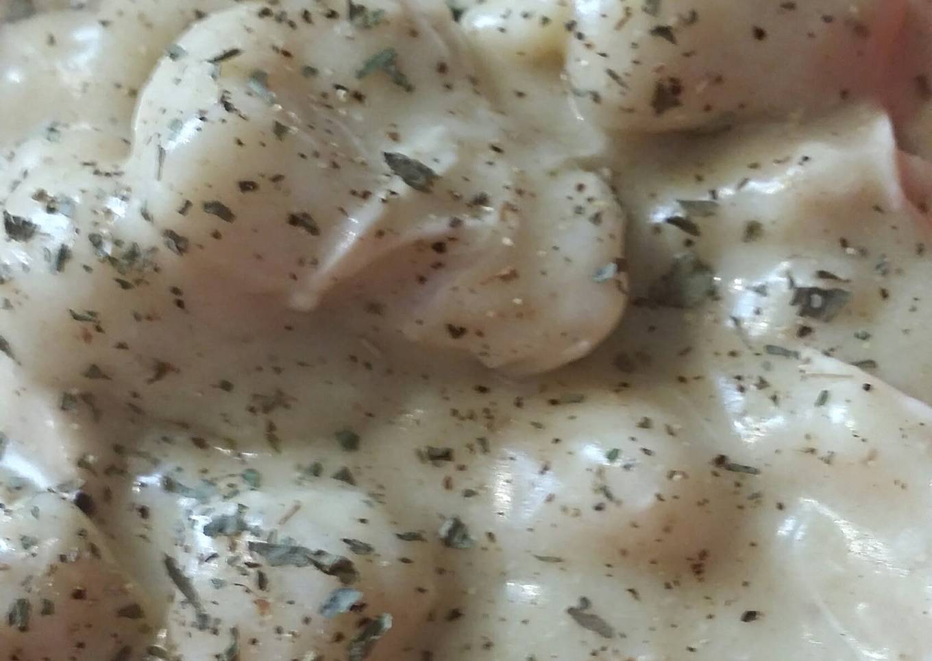Easy cooked chicken dumplings