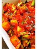 Kkakdugi (Cubed Radish Kimchi)