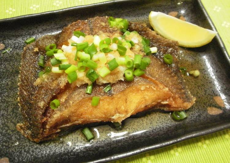 Recipe of Ultimate Deep-Fried Flounder