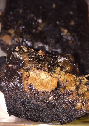 Foto resep Brownies oreo simple