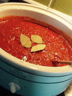 A picture of Crockpot Vegan Pasta Sauce.