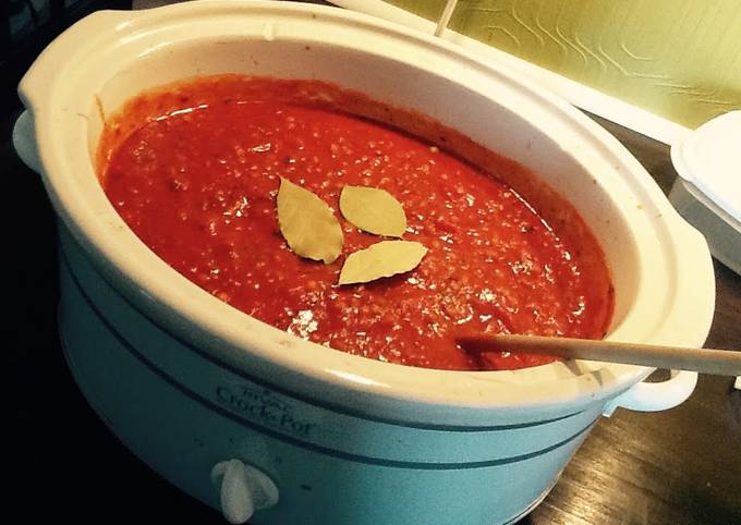 Easiest Way to Prepare Speedy Crockpot Vegan Pasta Sauce