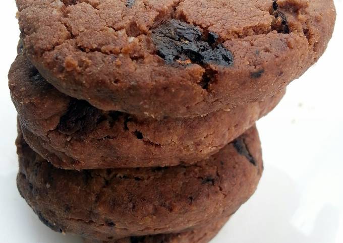 Recipe of Favorite Eggless Chocolate Cookies