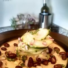 A picture of Cucumber Lime Salad.