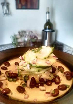 A picture of Cucumber Lime Salad.