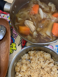 牛蒡蔬菜雞湯 的食譜成品照片