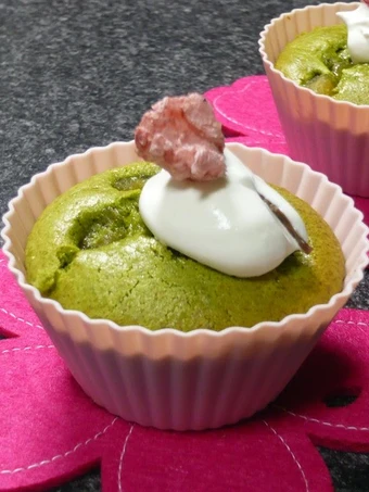 Recipe Oil-Free Green Tea Muffins which Delicious