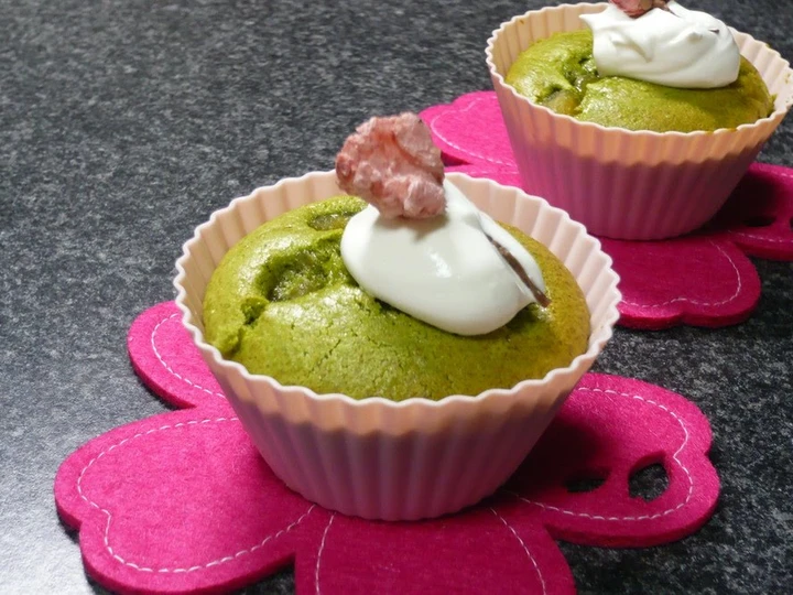 Recipe Oil-Free Green Tea Muffins which Delicious