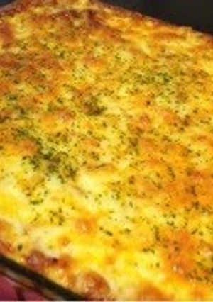 A picture of Easy and Scrumptious Lasagna with Homemade Noodles.
