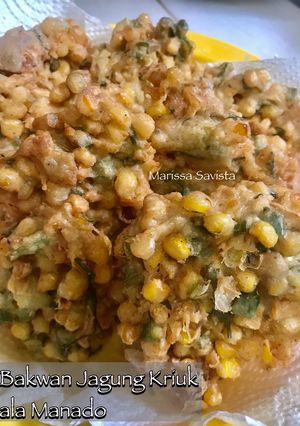 Foto resep Bakwan Jagung Kriuk ala Manado