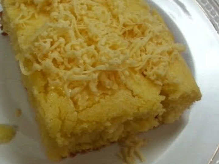 Easy Steps to Prepare Corn bread top w/ cheese the Awesome  Can spoil the tongue