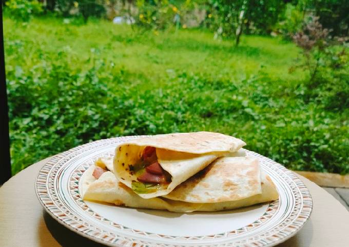 Yuk intip, Cara gampang bikin KEBAB tortila simple yang menggugah selera