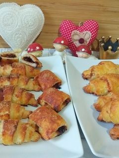 Gluténmentes sós édes croissan recept fotója