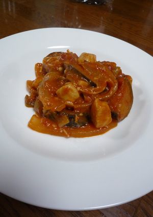 A picture of Super Quick Chicken & Tomatoes.