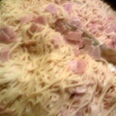 A picture of blanco spaghetti mexicano.