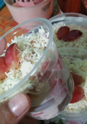 Foto resep Salad buah segar simple