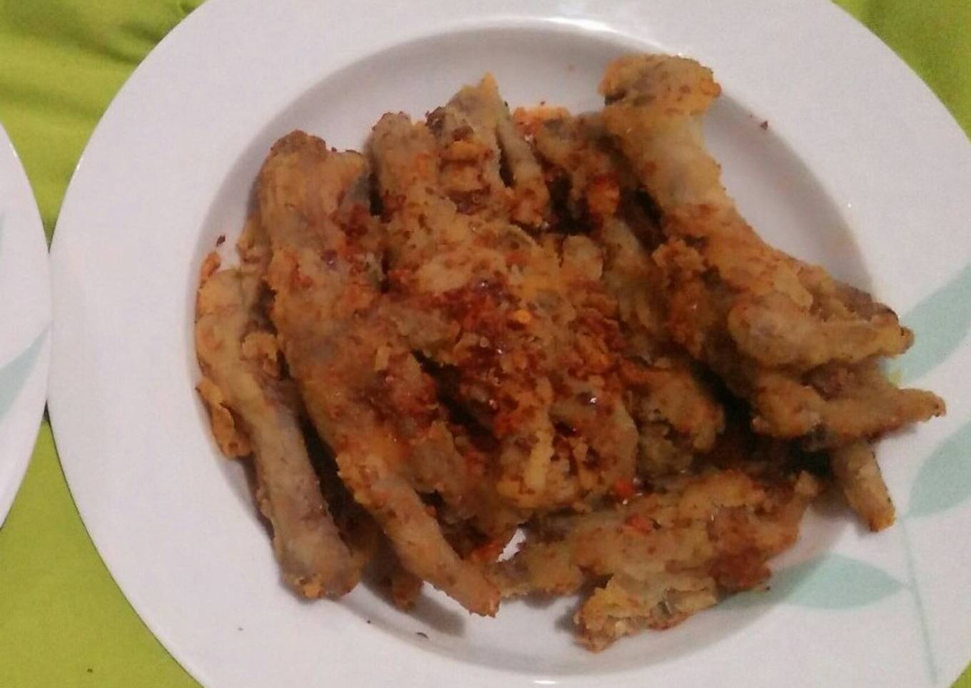 Ceker kriuk tulang lunak