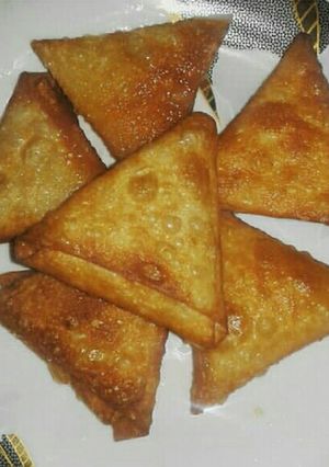صورة لوصفة سمبوسك بحشوة الجبن