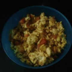Paneer bhurji A picture of Paneer bhurji.