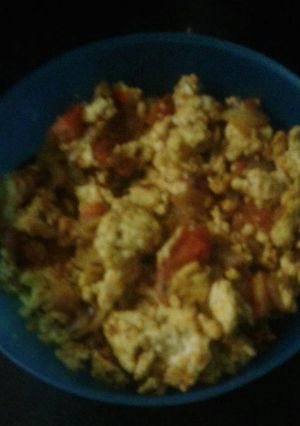 A picture of Paneer bhurji.