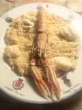 Risotto alla crema di scampi
