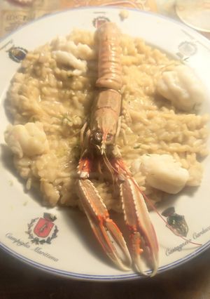 Foto di Risotto alla crema di scampi