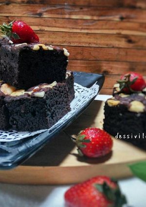 Foto resep Chewy Fudgy Brownies