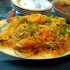 A picture of Delhi Biryani.