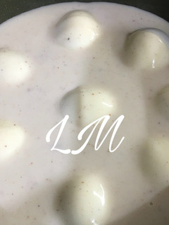 Una foto de Huevos con bechamel