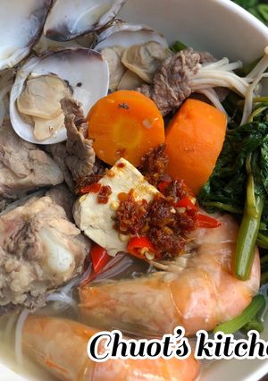 Hình của món Lẩu Thập Cẩm.