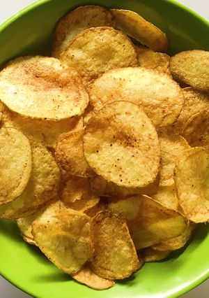 Foto resep Keripik Kentang Bumbu Kari