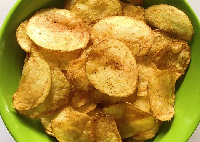 Cara Gampang Menyiapkan Keripik Kentang Bumbu Kari Anti Gagal