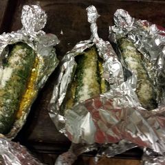 A picture of Baked Zucchini - Reduced Fat.