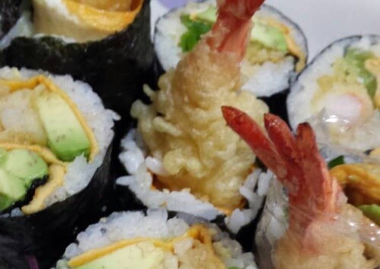 Easiest Way to Make Perfect California Rolls