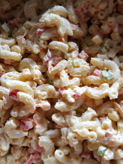 A picture of Hawaiian Macaroni Salad.
