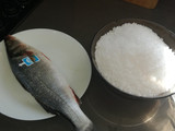 Lubina a la sal
