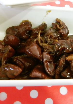 A picture of Classic Simmered Chicken Giblets.