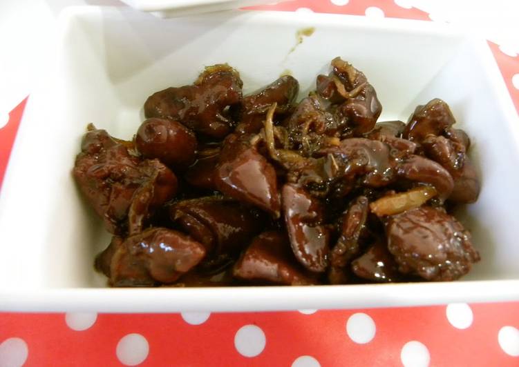 Classic Simmered Chicken Giblets Classic Simmered Chicken Giblets