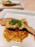 Pan-Fried Cod with Butter Soy Sauce