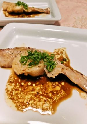 A picture of Pan-Fried Cod with Butter Soy Sauce.