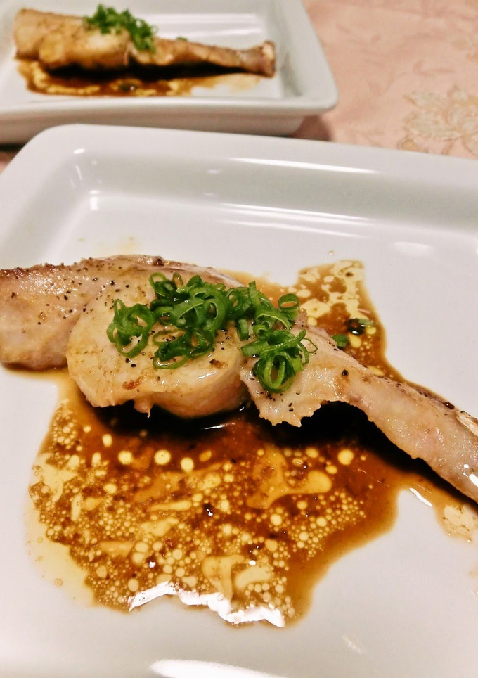 A picture of Pan-Fried Cod with Butter Soy Sauce.