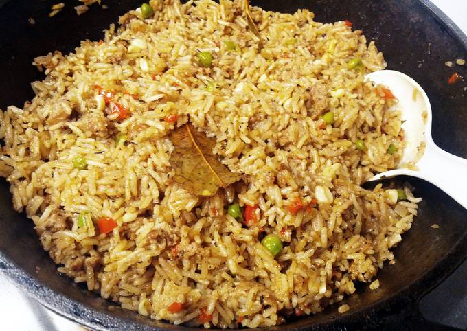 Recipe of Any-night-of-the-week Ana&#39;s Spontaneous Dirty Rice