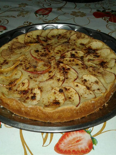 Una foto de Torta húmeda de🍎 manzana