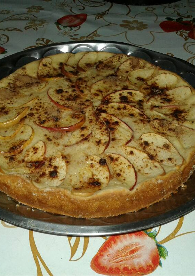 Una foto de Torta húmeda de🍎 manzana