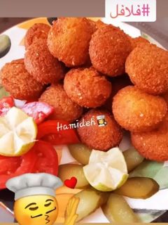 عکسی از دستور فلافل کنجدی من، استوری اینستای کوکپد❤
