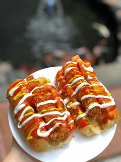 Foto resep Hot dog chicken katsu homemade tanpa sosis
